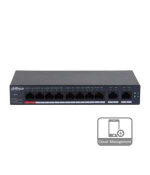 8-портовий керований з PoE DH-CS4010-8ET-110