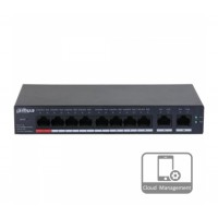 8-портовий гігабітний керований з PoE DH-CS4010-8GT-110