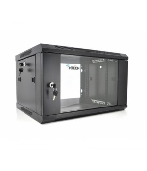 Шафа телекомунікаційна 6U 600x600x367 чорна