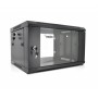Шафа телекомунікаційна 6U 600x600x367 чорна