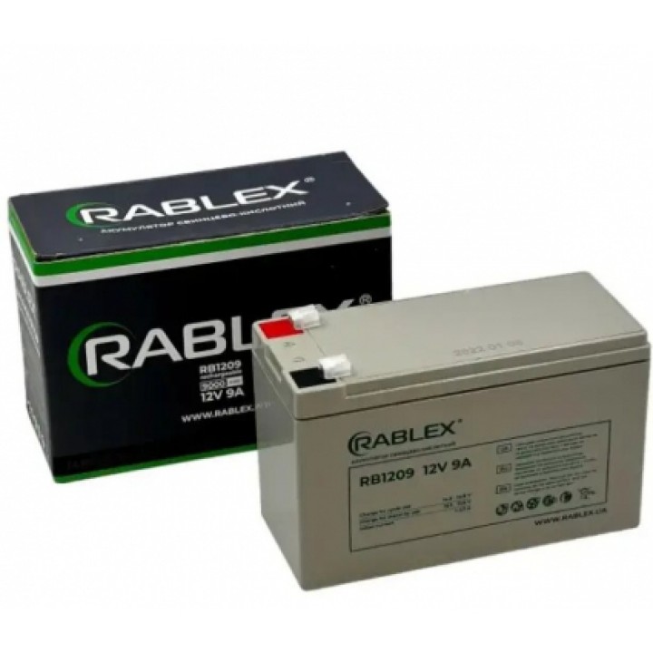 Акумуляторна батарея RABLEX RB1209 12V/9Ah