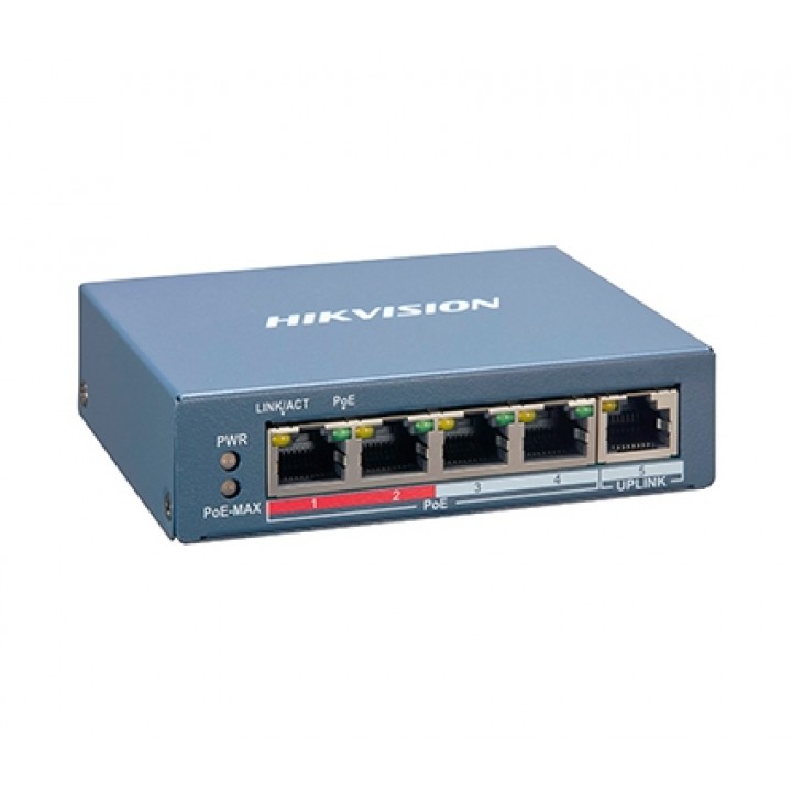 4-портовий керований POE DS-3E1105P-EI
