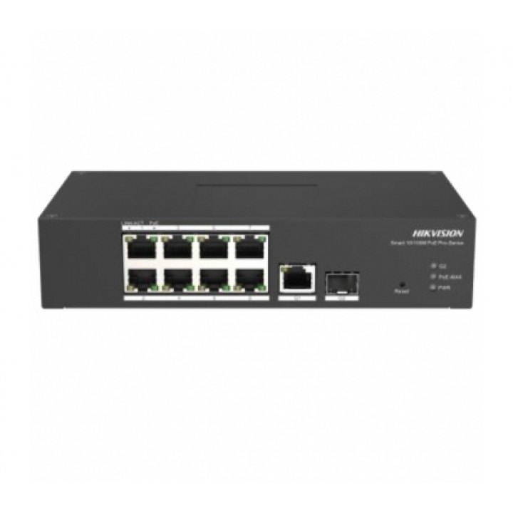 8-портовий керований PoE 10/100 Мбіт/с DS-3T1310P-SI/HS