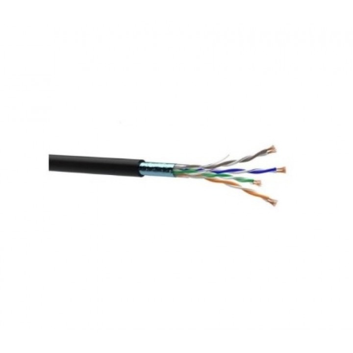Кабель OK-Net КГППЭ-ВП (100) 4*2*0,48 (F/UTP-cat.5E-SL patch AWG26)