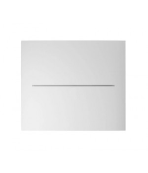 Центральна кнопка Ajax CenterButton (2-gang) vertical white