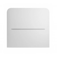 Кнопка для двоклавішного вимикача Ajax SideButton (2-gang) vertical white