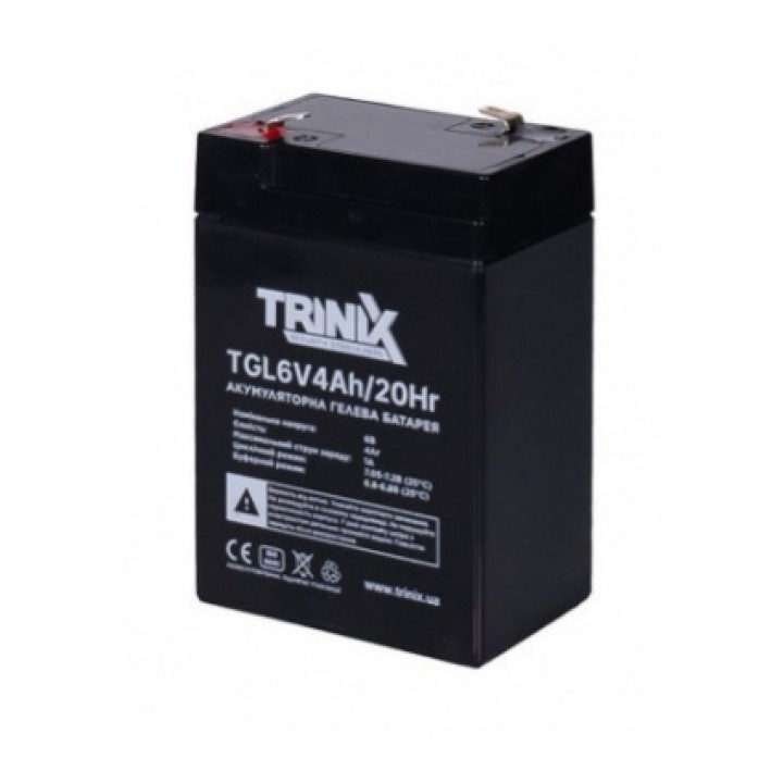 Батарея акумуляторна Trinix TGL6V4AH GEL