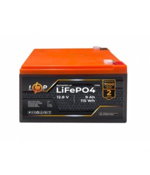 Акумулятор LogicPower LiFePО4 12,8V - 9Ah (115.2Wh)