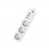 Мережевий фільтр Premium LogicPower LP-X2 2м white
