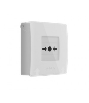 Бездротова кнопка Ajax ManualCallPoint (White)