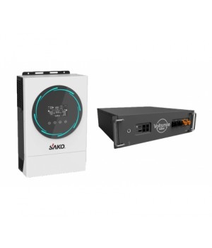 Комплект енергонезалежності 5кВт Sako SUNON V 6.5KVA/6200W + LiFePo4 батарея Voltsmile 5кВт