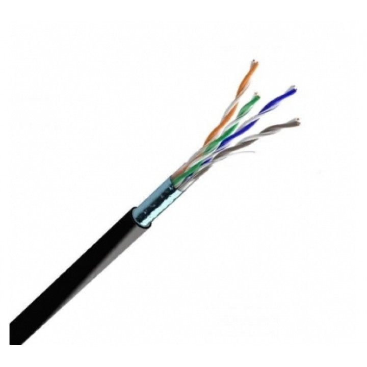 Кабель мережевий ЗЗКМ FTP PE 4х2х24 AWG (0,51) зовнішній