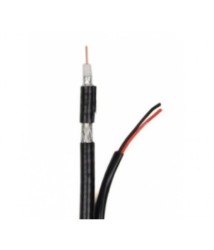 Кабель коаксіальний Atis RG690-CU+2*0,75 PE