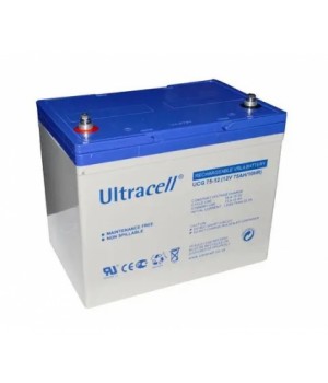 Акумуляторна батарея гелева Ultracell UCG75-12 (12V 75 Ah)
