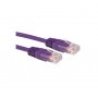 Патч-корд литий UTP Cu RJ45 5м фіолетовий