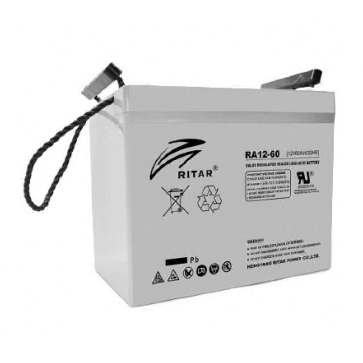Акумуляторна батарея Ritar 12V 60 Ah