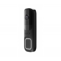 Відеодзвінок із вбудованим ШІ Ajax DoorBell black