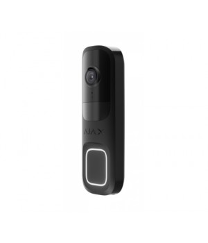 Відеодзвінок із вбудованим ШІ Ajax DoorBell black