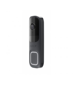 Відеодзвінок із вбудованим ШІ Ajax DoorBell graphite