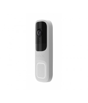 Відеодзвінок із вбудованим ШІ Ajax DoorBell white