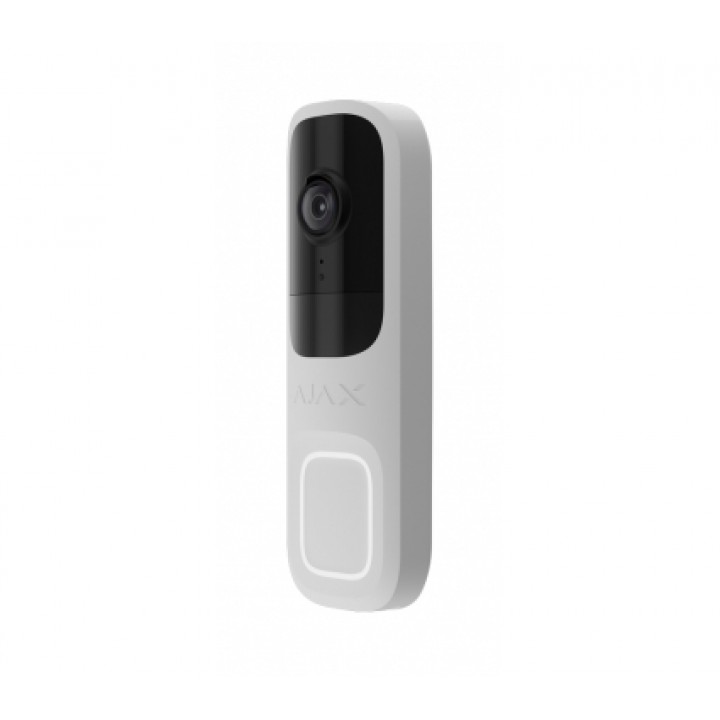 Відеодзвінок із вбудованим ШІ Ajax DoorBell white