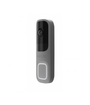 Відеодзвінок із вбудованим ШІ Ajax DoorBell gray