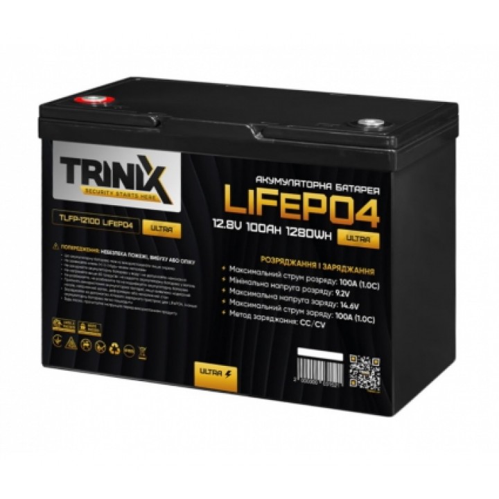 Літій-залізо-фосфатна батарея Trinix TLFP-12100 Ultra