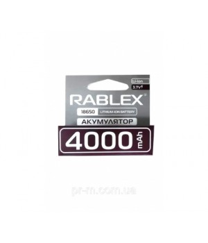 Акумулятор Rablex 18650-PR (4000 mAh) з захистом