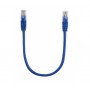 Патч-корд литий UTP Cu RJ45 0,25м синій