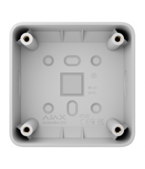 Монтажна коробка Ajax SurfaceMounting box [55] white