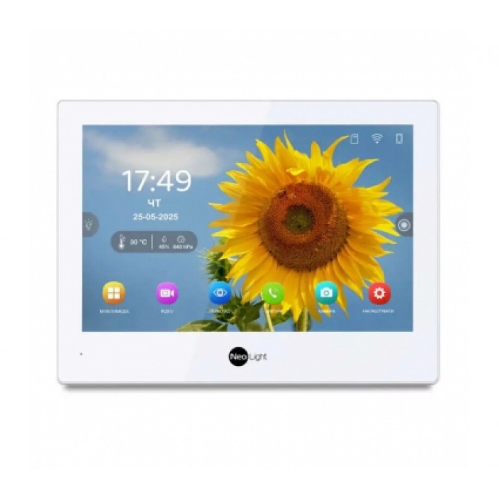 Відеодомофон NeoLight ALPHA HYBRID White