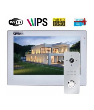Комплект Wi-Fi домофону SEVEN DP-7577/07Kit white