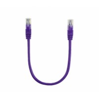 Патч-корд литий UTP Cu RJ45 0,25м фіолетовий