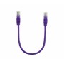 Патч-корд литий UTP Cu RJ45 0,25м фіолетовий