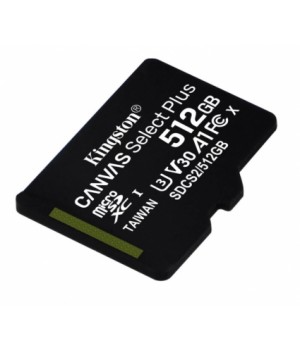 Карта пам'яті Kingston microSDXC 512GB Canvas Select Plus Class 10 UHS-I U3