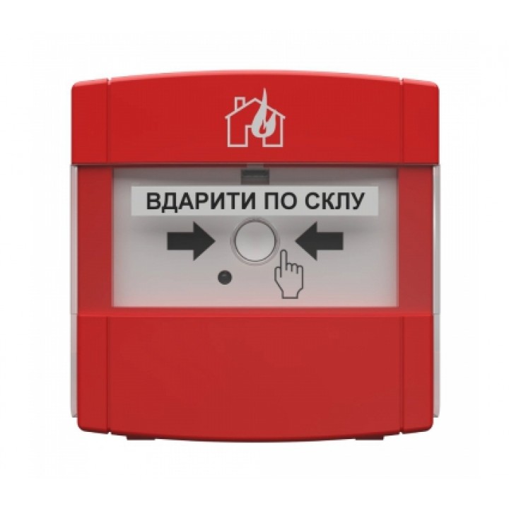 Адресний ручний пожежний сповіщувач Tiras DETECTO MNL100