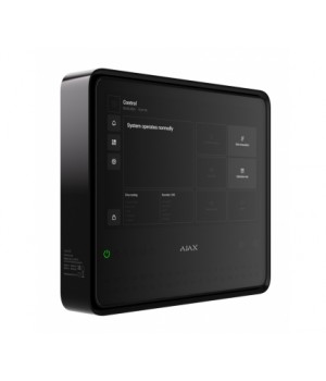 Бездротовий ППКП Ajax Fire Hub EN54 Jeweller black