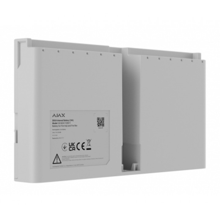 Перезарядна Li-ion батарея Ajax EN54 Internal Battery (24h) white