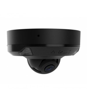 Дротова охоронна IP-камера Ajax DomeCam Mini HL black (5Mp/2.8mm)