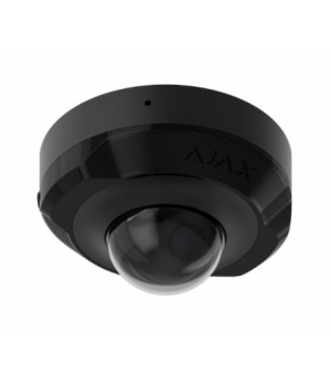 Дротова охоронна IP-камера Ajax DomeCam Mini HL black (8Mp/4mm)