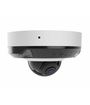 Дротова охоронна IP-камера Ajax DomeCam Mini HL white (8Mp/4mm)