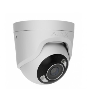 Дротова охоронна IP-камера Ajax TurretCam HL white (5Mp/4mm)