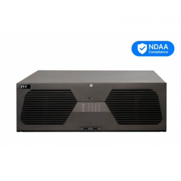 Відеореєстратор TVT TD-33128H16-A3H-B (768-768) 16Mp