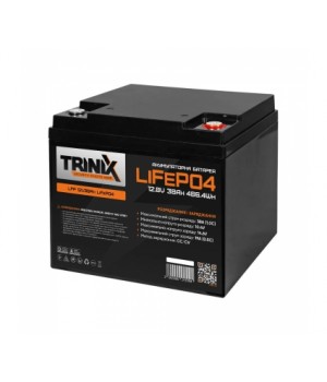 Акумуляторна батарея літій-залізо-фосфатна 12В 38А*год Trinix 12V 38Ah LiFePO4