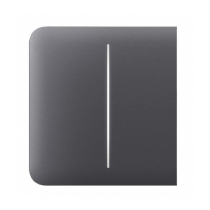 Бічна кнопка для двоклавішного вимикача Ajax SideButton (2-gang) graphite