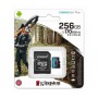 Карта пам'яти Kingston microSDXC Kingston Canvas Go! Plus 256GB Class 10 UHS-I/U3 + SD-adapter (SDCG4/256GB)