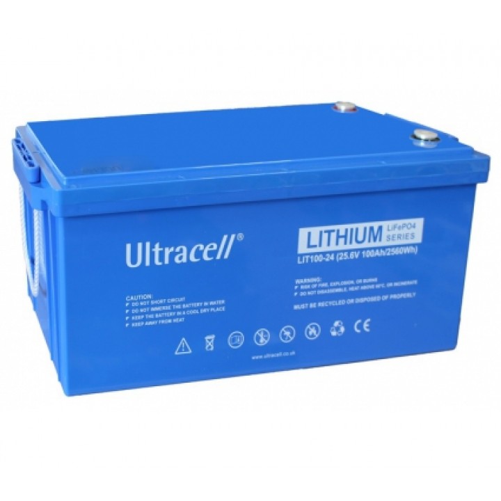 Літій-залізо-фосфатна батарея Ultracell LIT100-24