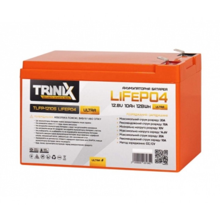 LiFePО4 акумуляторна батарея Trinix TLFP-1210S Ultra