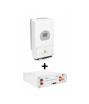 Комплект енергонезалежності Deye SUN-5K-SG03LP1-EU + Deye SE-G5.1 Pro-B 5кВт
