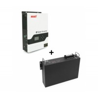 Комплект енергонезалежності 3.2кВт MUST PV18-3224VPM II + Ritar LiFePO4 25,6V 100Ah 2.5KVA